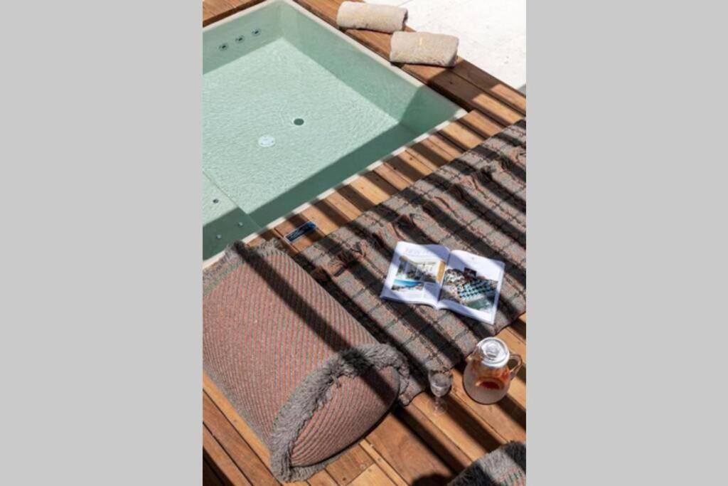 הוילה חאניה Casa Eva With Outdoor Heated Jacuzzi And Hamam מראה חיצוני תמונה